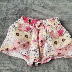 Zara Babygirl Floral Shorts - sz 18/24M